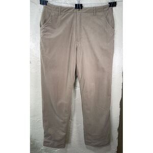 CABELAS MEN'S TAN FLEECE PANTS SIZE 38x30‎